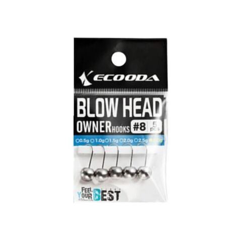 Ecooda Blow  Owner Hook #8  Lrf Jighead