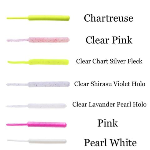Berkley Gulp Baby Sardine 5 cm Kokulu LRF Silikonu (Yeni) Clear Shirasu Violet Holo