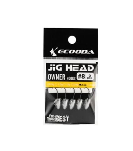 Ecooda Triangular Owner Hook #8 Lrf  Jighead
