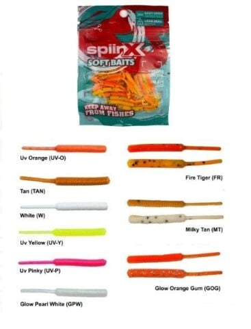 Spiinx Soft Baits Baby Fish 4.5 cm Kokulu Silikon Yem