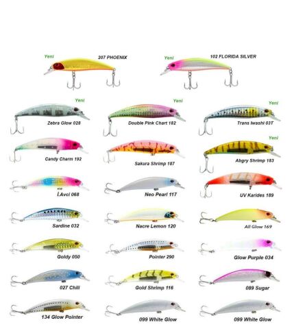 Fujin Ziggy 70mm 9.6gr Sinking LRF Maket Balık