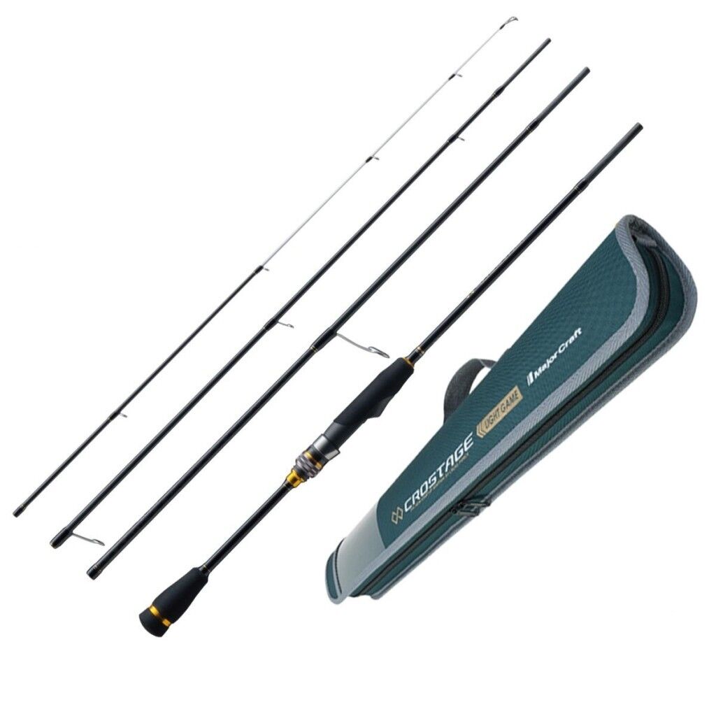 Major Craft Crostage CRX-S764UL Solid 229cm 0.4-5gr (4P) LRF Kamış Seyahat Tipi
