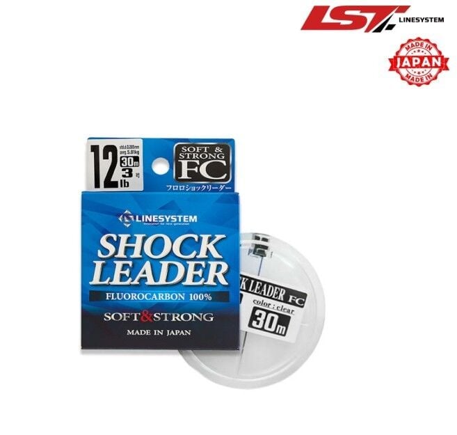 Line System FC Shock Leader  30 mt Fluorocarbon Misina