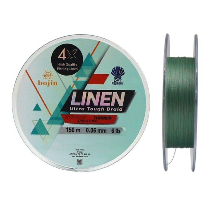 DFT Bojin 4X Yeşil 150 mt İp Misina