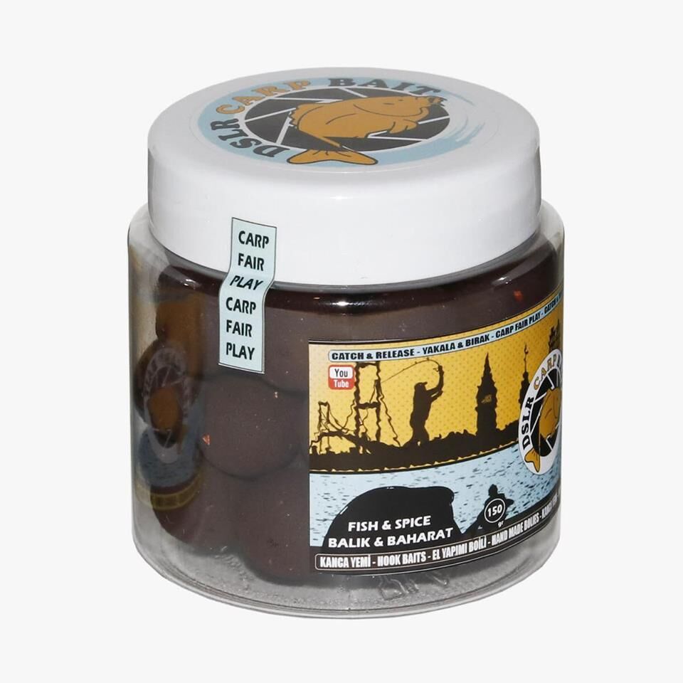 DSLR Carp Bait 18mm 150gr Hookbaits Boili