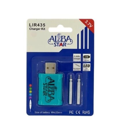 Albastar Olta Ucu Işığı Pili Şarj Kiti