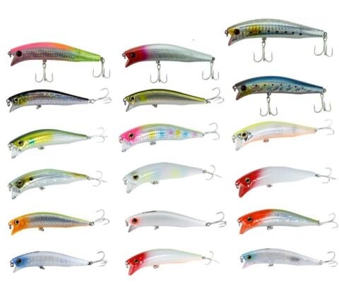 Fujin Hacker 90mm 12.6gr SSR Floating Maket Balık