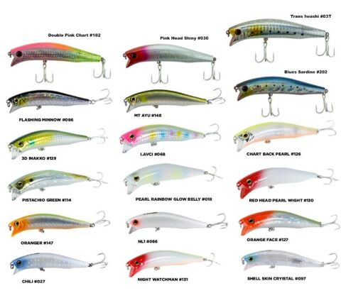 Fujin Hacker 90mm 12.6gr SSR Floating Maket Balık