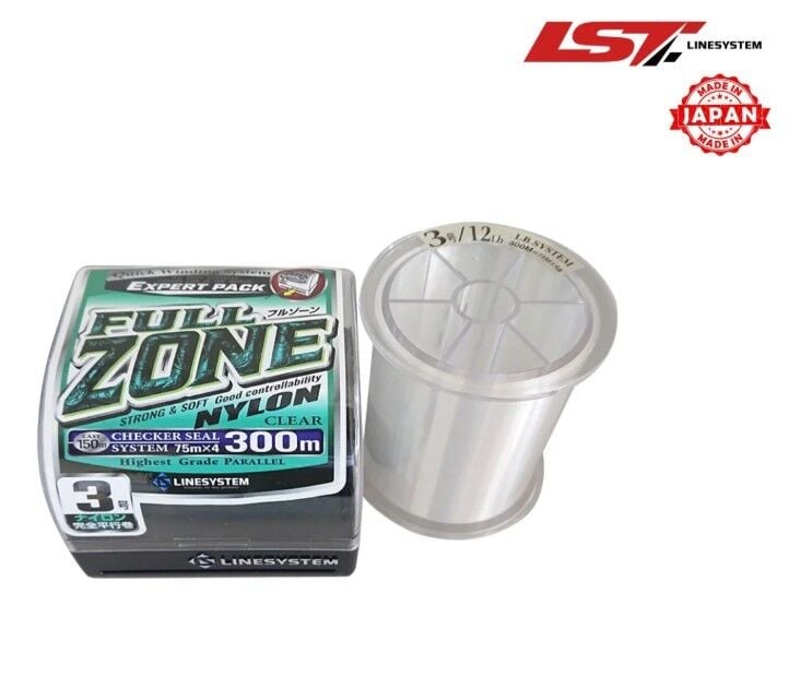 Line System Full Zone Strong Nylon Clear 300mt Misina
