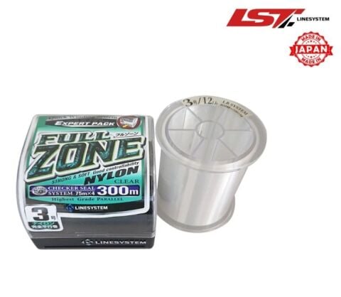 Line System Full Zone Strong Nylon Clear 300mt Misina