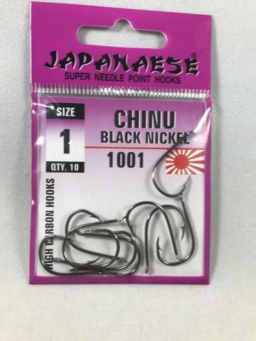 Japanese 1001 Chinu Black Nikel İğne
