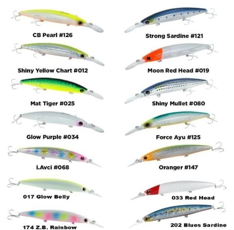 Fujin Deeper 125S-DR Slow Sinking Maket Balık