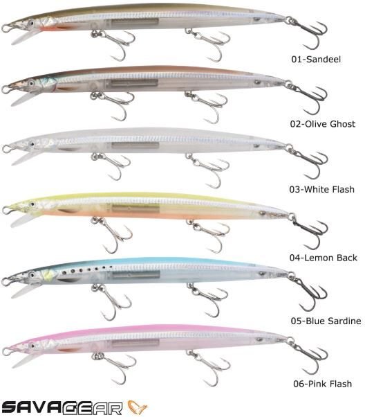 Savage gear Sandeel Jerk Minnow 175 25g Suni Yem