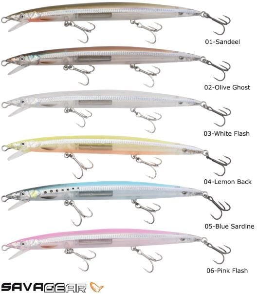 Savage gear Sandeel Jerk Minnow 175 25g Suni Yem