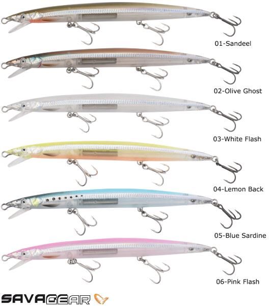 Savage gear Sandeel Jerk Minnow 175 25g Suni Yem