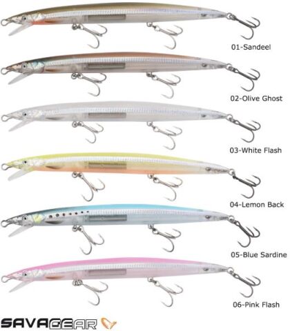 Savage gear Sandeel Jerk Minnow 175 25g Suni Yem