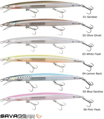 Savage gear Sandeel Jerk Minnow 175 25g Suni Yem