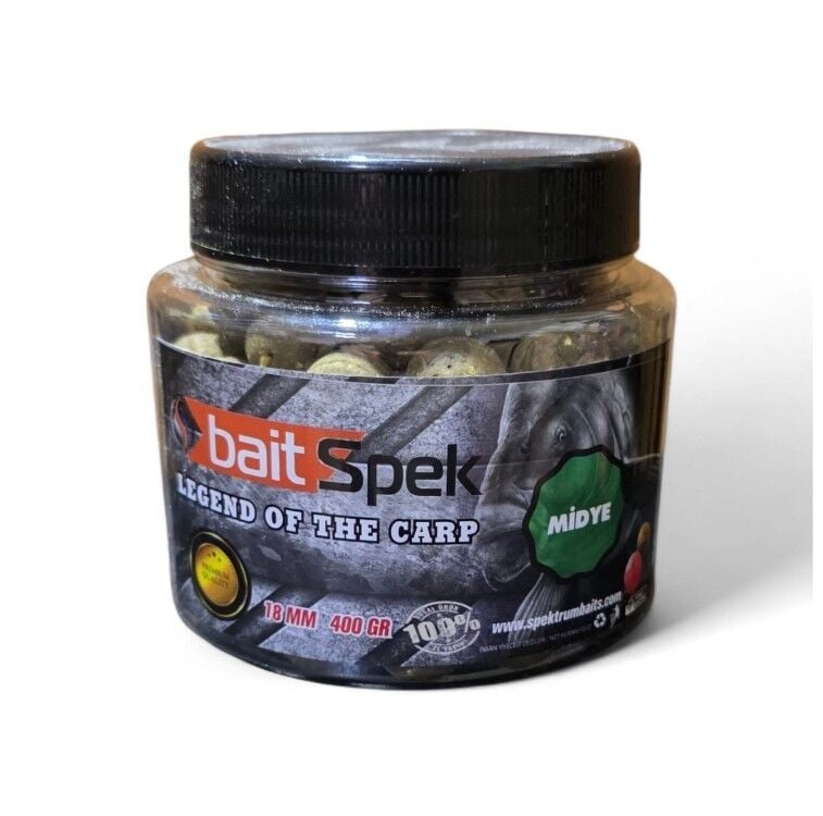 Spektrum Baits Midye 18 mm 400 gr Boili