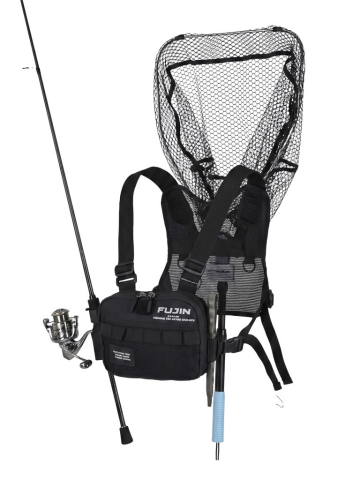 Fujin Tactical Vest Black Balıkçı Çantası