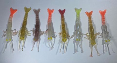 Mutlu Karides 7.7cm 3 gr Suni yem