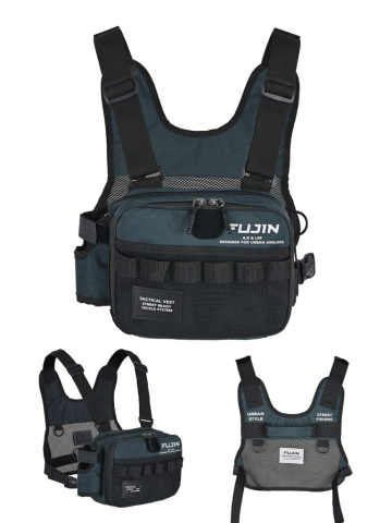 Fujin Tactical Vest Indigo Balıkçı Çantası
