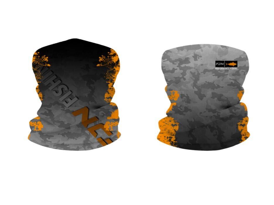 Fujin Neck Gaiter Boyunluk Camo Orange