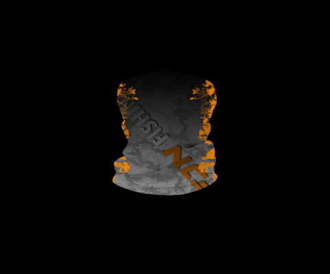 Fujin Neck Gaiter Boyunluk Camo Orange