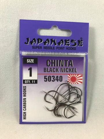 Japanese 50340 Chinta Black Nikel İğne