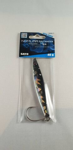 Nomura Sato 40 gr Jig Suni Yem (Silver Grey)