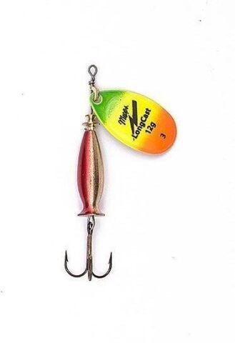 Mepps Aglia Long Cast Fluo Tiger No:3 12gr