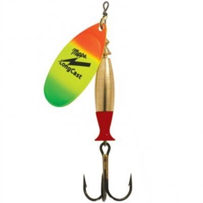 Mepps Aglia Long Cast Fluo Tiger No:4 17gr