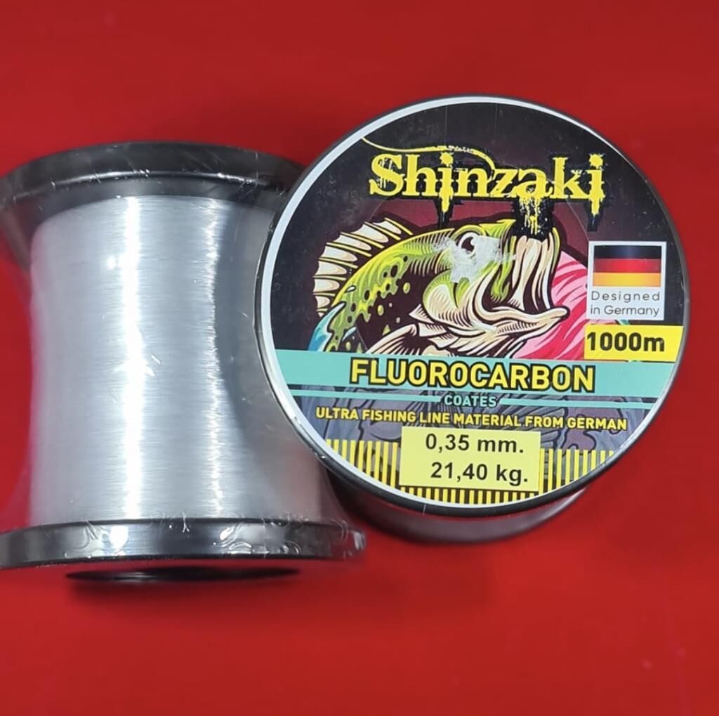 Shinzaki 1000m Fluoracarbon Kaplama Misina