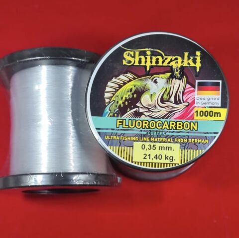 Shinzaki 1000m Fluoracarbon Kaplama Misina