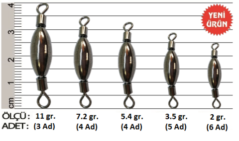 Effe Bilyalı Çift Taraflı Kurşunlu Fırdöndü