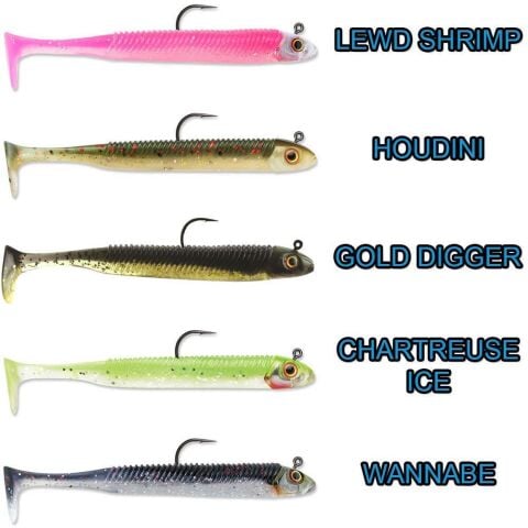 Storm 360GT Searchbait 9 cm  3 Adet Silikon Yem