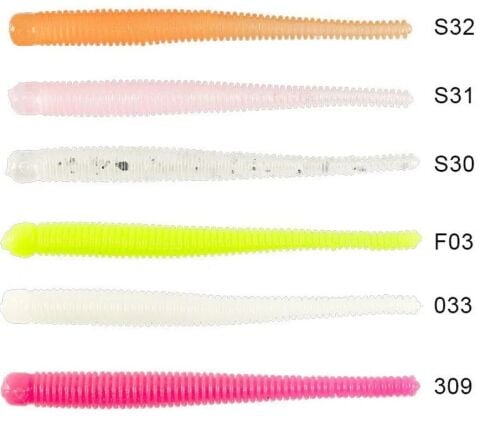 Lucky John Salt Worm 4.1 cm Lrf Silikonu