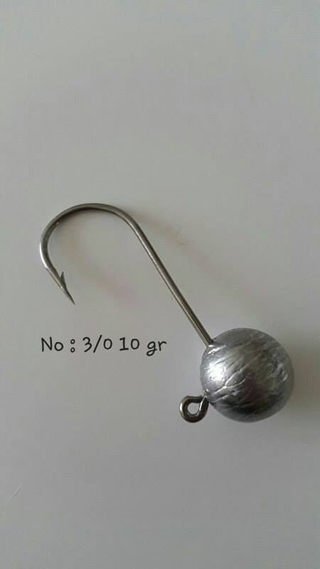 1.KALİTE MUTLU JIGHEAD 3/0 15 gr