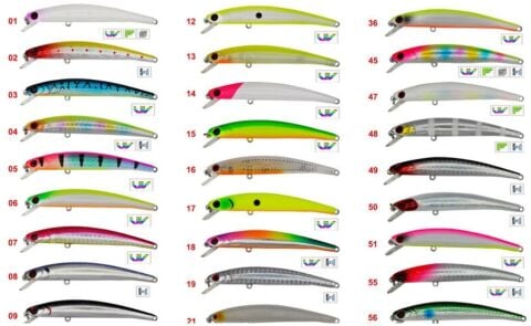 PORT FISH Wily Legend 90F 9cm Maket Balık (5.8gr)