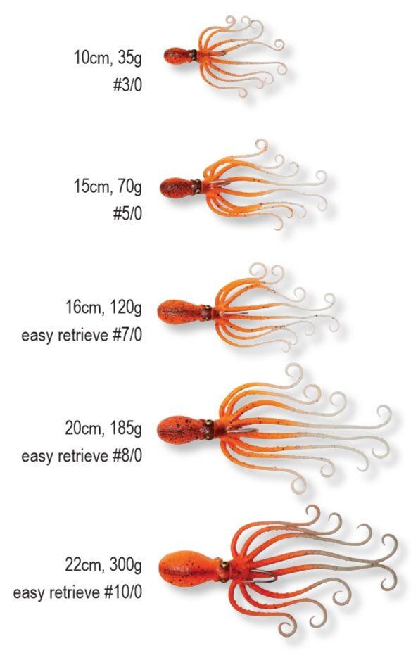 Savage gear Octobus 35g 10cm Suni Yem