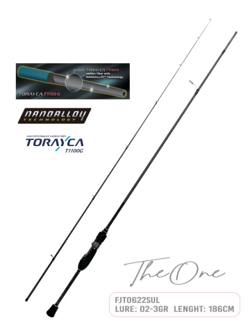 Fujin TheOne 186cm 02-3gr 622SUL LRF Kamışı