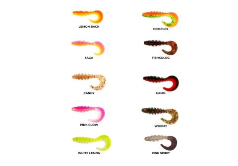 Caretta Curly 5 Cm Silikon Yem