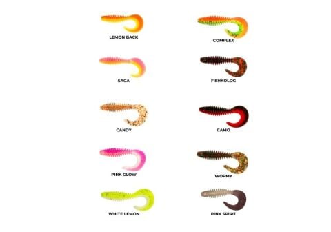 Caretta Curly 5 Cm Silikon Yem