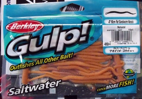Berkley Gulp 4/10cm Fat Sandworm Nereis