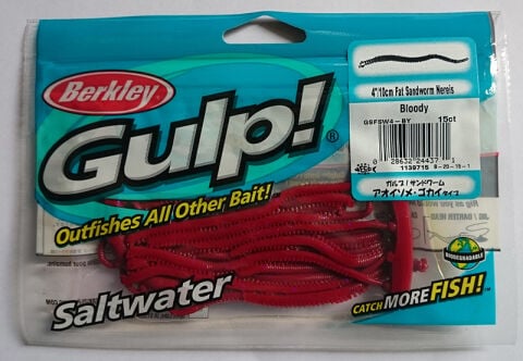 Berkley Gulp 4/10cm Fat Sandworm Nereis