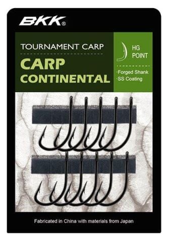 BKK Carp Continental İğne  No 4  10Pcs