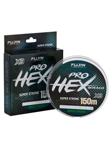 Fujin Pro Hex 8X 150Mt. Moss Green İp Misina