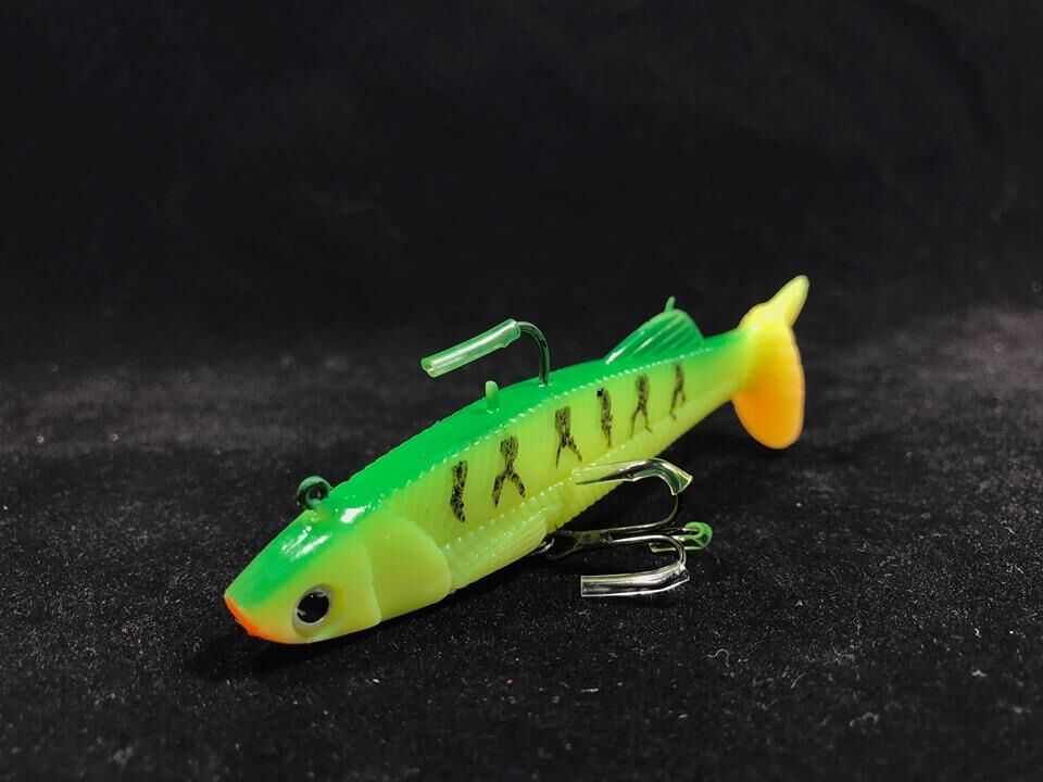 Turna Silikonu 3575 Firetiger 10cm 21gr