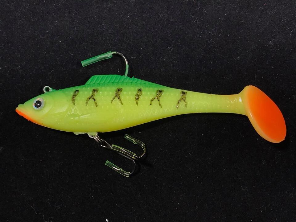 Turna Silikonu 3567 Firetiger 10cm 18gr