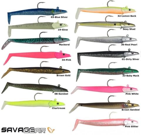 Savagear Sandeel Silikon 12.5Cm 23Gr