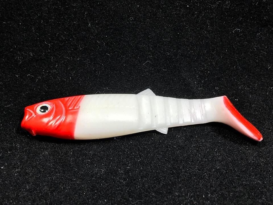 Turna Silikonu 3569 Kırmızı Kafa 8cm 5gr